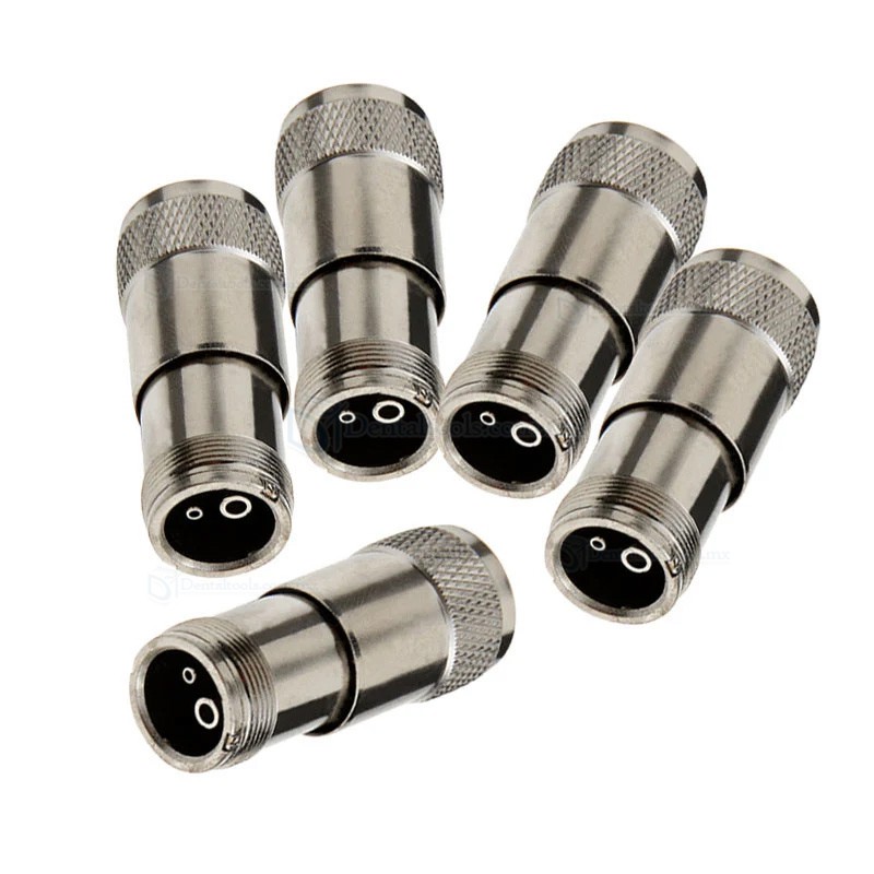 5 Adaptadores de 2 a 4 orificios para turbinas dentales